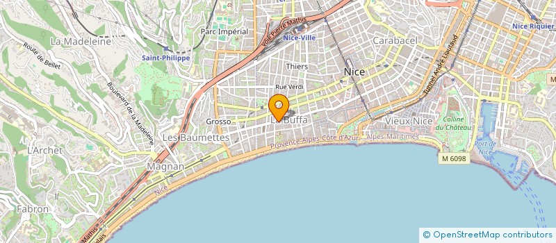 localisation de l'entreprise MONSIEUR IOAN-ALEXANDRU RADU à NICE