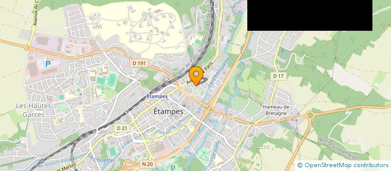 localisation de l'entreprise MONSIEUR IOAN ALIN IONESCU à ETAMPES