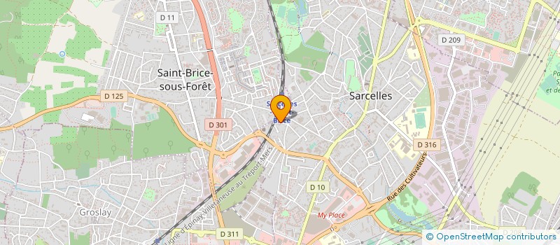 localisation de l'entreprise MONSIEUR IOAN APATI  SARCELLES