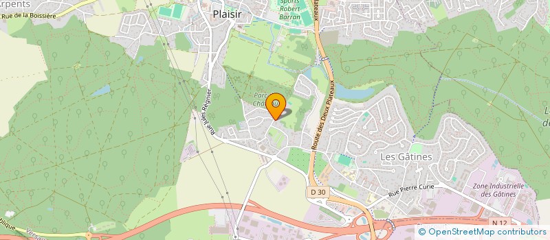 localisation de l'entreprise MONSIEUR IOAN BIRGAU  PLAISIR