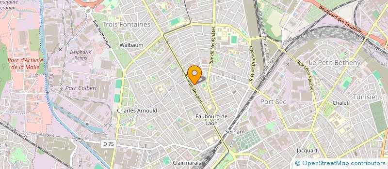 localisation de l'entreprise MONSIEUR IOAN BOROSTEAN  REIMS