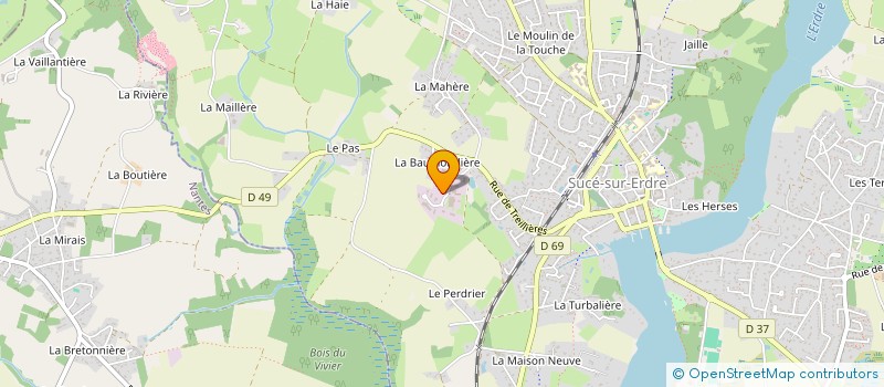 localisation de l'entreprise MONSIEUR IOAN BORZASI  SUCE-SUR-ERDRE