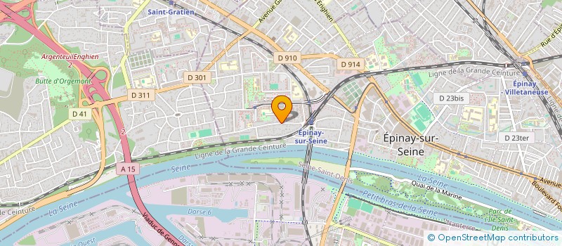 localisation de l'entreprise MONSIEUR IOAN BURCSA  EPINAY-SUR-SEINE