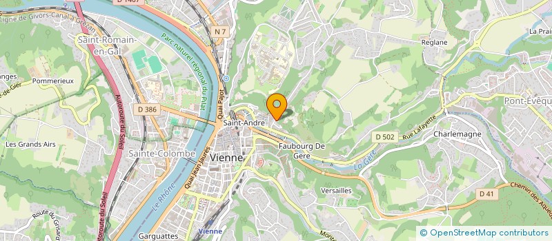 localisation de l'entreprise MONSIEUR IOAN CHELE  VIENNE