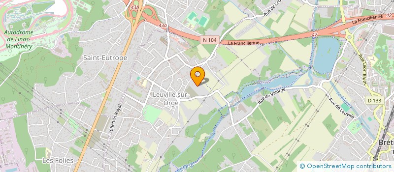 localisation de l'entreprise MONSIEUR IOAN CIMPOIES à LEUVILLE-SUR-ORGE