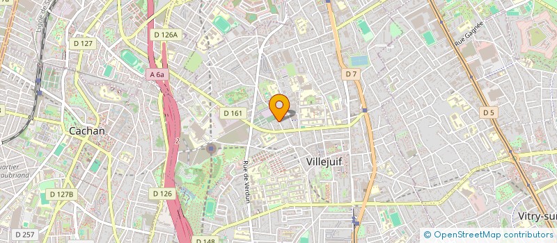 localisation de l'entreprise MONSIEUR IOAN CIOBANU  VILLEJUIF