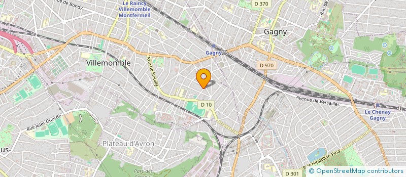 localisation de l'entreprise MONSIEUR IOAN CIOCAN  VILLEMOMBLE