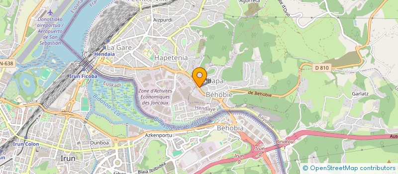 localisation de l'entreprise MONSIEUR IOAN CISMAS  URRUGNE