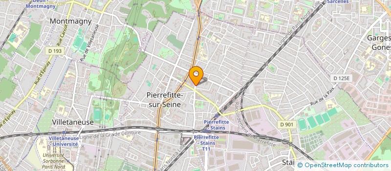 localisation de l'entreprise MONSIEUR IOAN CIURARU à PIERREFITTE-SUR-SEINE