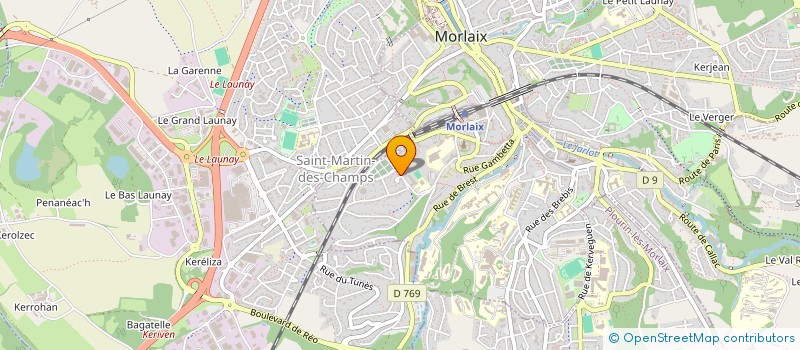 localisation de l'entreprise MONSIEUR IOAN CLEP à MORLAIX