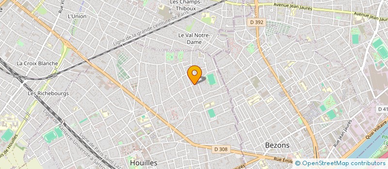 localisation de l'entreprise MONSIEUR IOAN COSMIN POP  HOUILLES