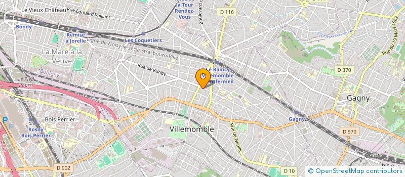 localisation de l'entreprise MONSIEUR IOAN-CRISTIAN BOROICA  VILLEMOMBLE