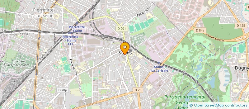 localisation de l'entreprise MONSIEUR IOAN-CRISTINEL CORCIU à STAINS