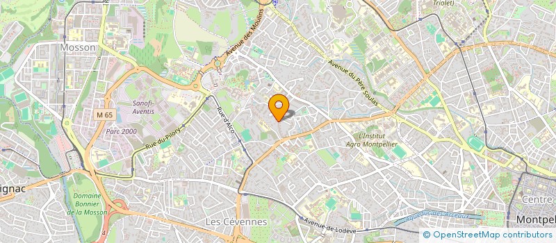 localisation de l'entreprise MONSIEUR IOAN DANES à MONTPELLIER