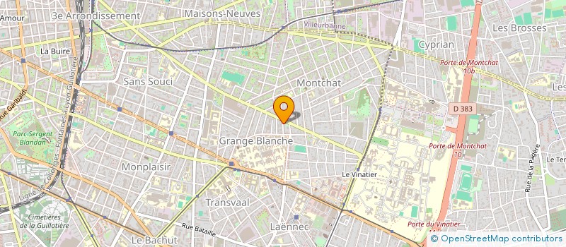 localisation de l'entreprise MONSIEUR IOAN FLOREA  LYON