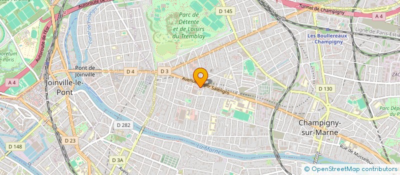 localisation de l'entreprise MONSIEUR IOAN GHERMAN à CHAMPIGNY-SUR-MARNE