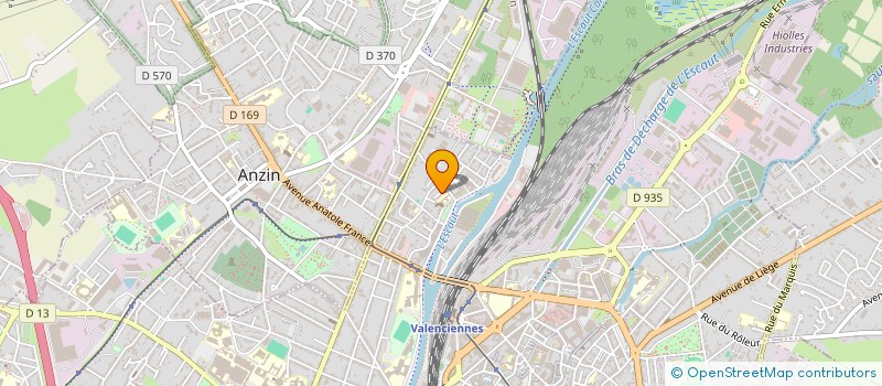 localisation de l'entreprise MONSIEUR IOAN GOGA  VALENCIENNES