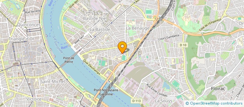 localisation de l'entreprise MONSIEUR IOAN GROSU  BORDEAUX