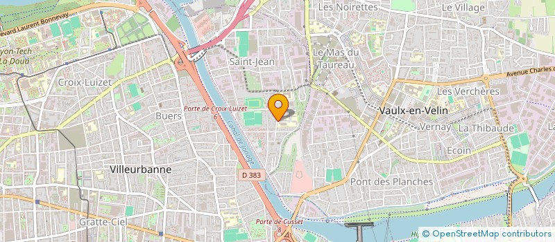 localisation de l'entreprise MONSIEUR IOAN GUDIU  VILLEURBANNE