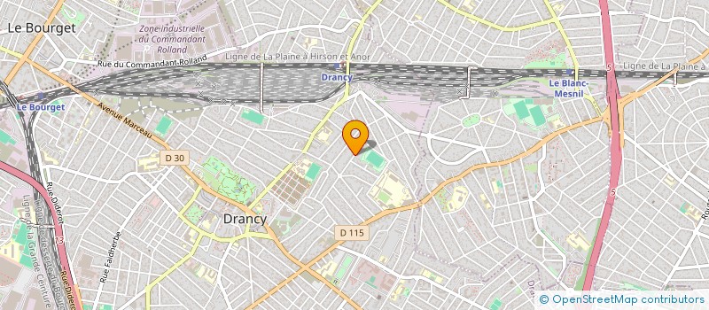 localisation de l'entreprise MONSIEUR IOAN HALUNGESCU  DRANCY