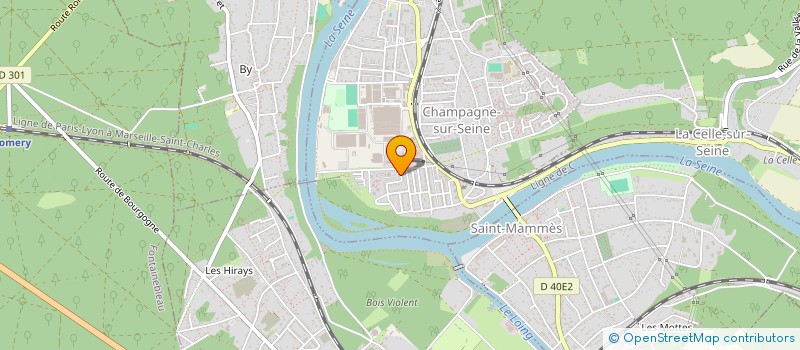 localisation de l'entreprise MONSIEUR IOAN LACATUS à CHAMPAGNE-SUR-SEINE