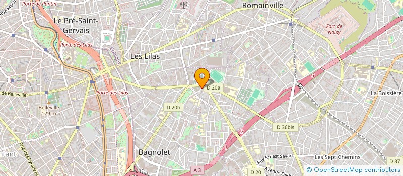 localisation de l'entreprise MONSIEUR IOAN MARINCA à BAGNOLET