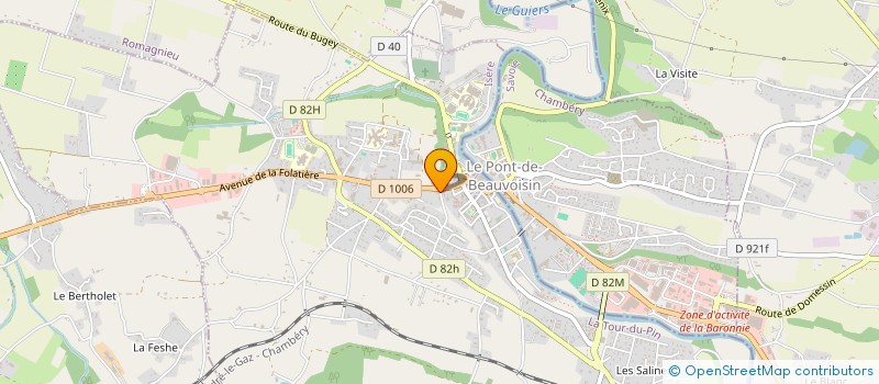 localisation de l'entreprise MONSIEUR IOAN MILOS  SAINT-CLAIR-DE-LA-TOUR