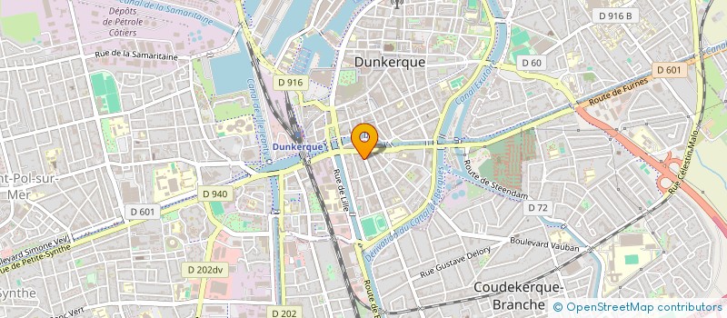 localisation de l'entreprise MONSIEUR IOAN MUNTEAN à DUNKERQUE