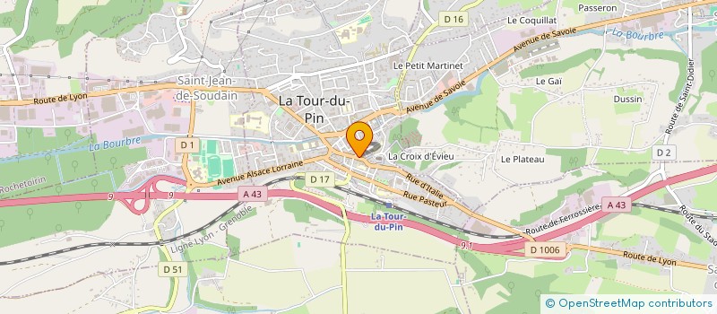 localisation de l'entreprise MONSIEUR IOAN NOVACOVICI  LA TOUR-DU-PIN