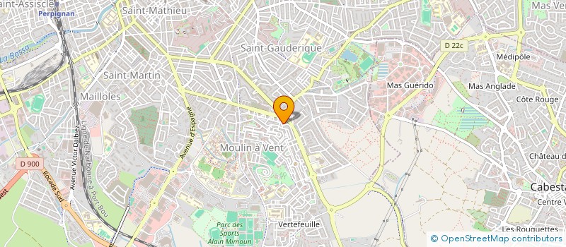 localisation de l'entreprise MONSIEUR IOAN PETRE  PERPIGNAN