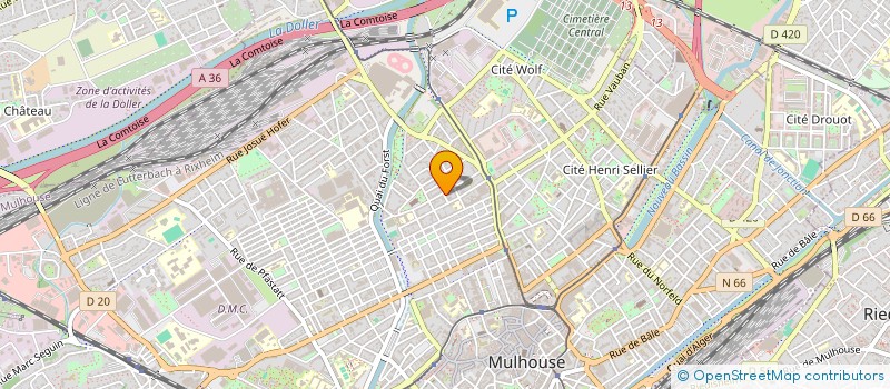 localisation de l'entreprise MONSIEUR IOAN PETRU BALOG à MULHOUSE