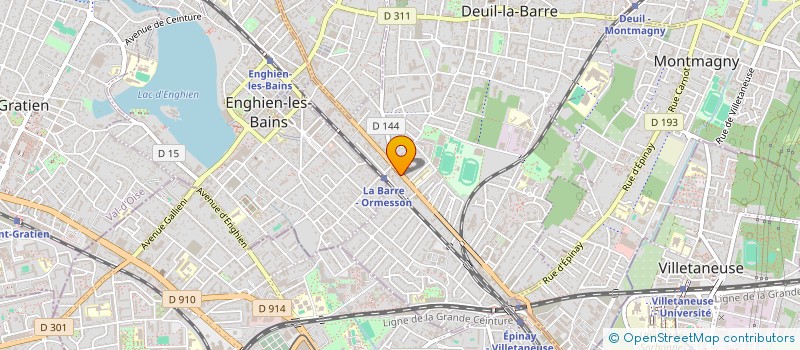 localisation de l'entreprise MONSIEUR IOAN-PETRU DUNCA à DEUIL-LA-BARRE