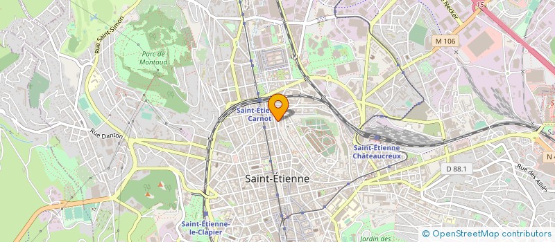 localisation de l'entreprise MONSIEUR IOAN RADULESCU à SAINT-ETIENNE