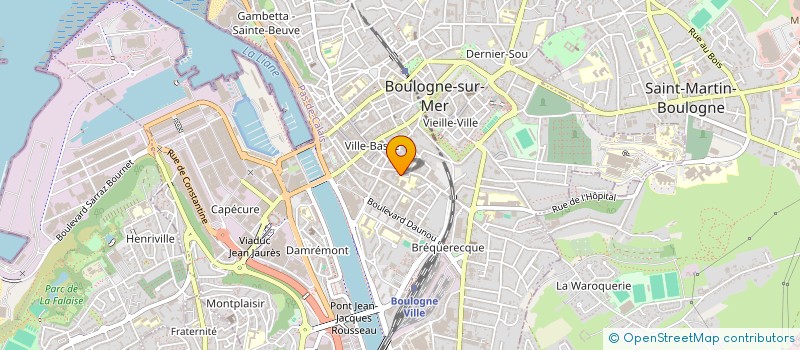 localisation de l'entreprise MONSIEUR IOAN RISTA  BOULOGNE-SUR-MER