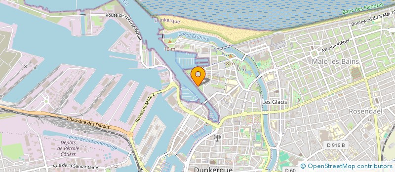 localisation de l'entreprise MONSIEUR IOAN ROELAND à DUNKERQUE