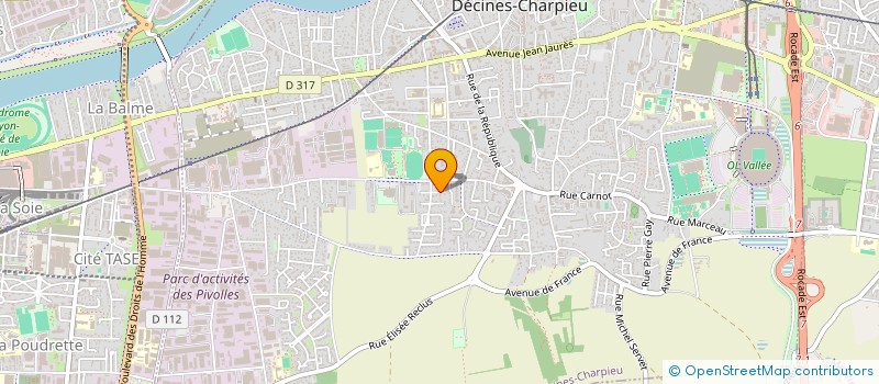 localisation de l'entreprise MONSIEUR IOAN-SEBASTIAN MORAR  DECINES-CHARPIEU