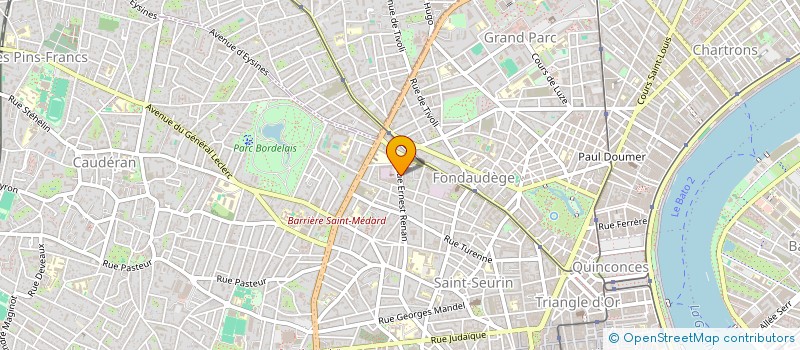 localisation de l'entreprise MONSIEUR IOAN-SEBASTIAN TAMIIANU  BORDEAUX