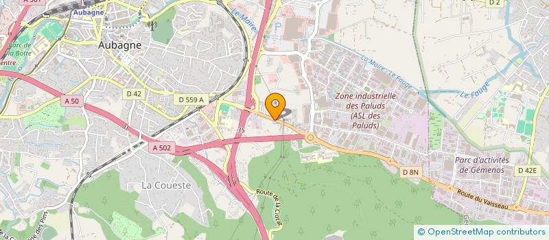 localisation de l'entreprise MONSIEUR IOAN SIMION  ROQUEVAIRE