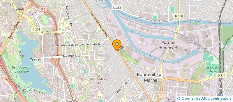 localisation de l'entreprise MONSIEUR IOAN-SORIN ORMENISAN  BONNEUIL-SUR-MARNE