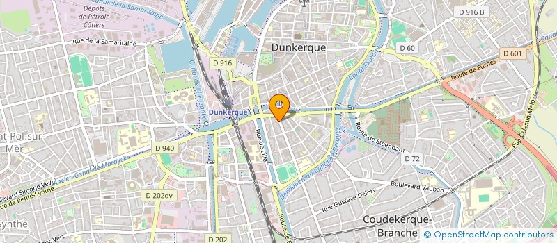 localisation de l'entreprise MONSIEUR IOAN STEVA CIRPACI à DUNKERQUE