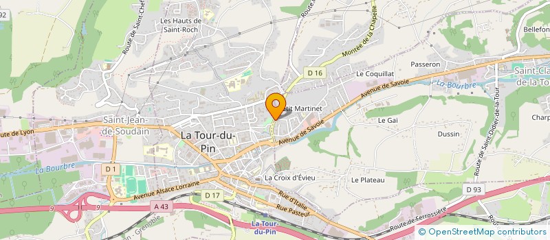 localisation de l'entreprise MONSIEUR IOAN STOIAN  SAINT-CLAIR-DE-LA-TOUR