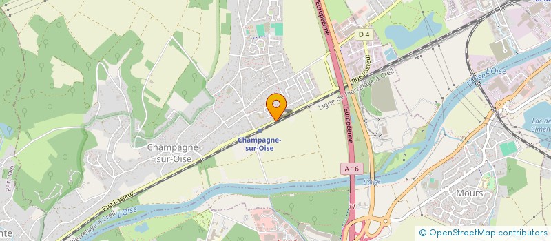 localisation de l'entreprise MONSIEUR IOAN STRANGO  CHAMPAGNE-SUR-OISE