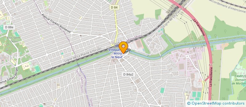 localisation de l'entreprise MONSIEUR IOAN TEODOR GRIGOR  VILLEPARISIS