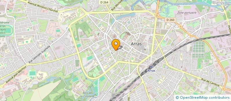 localisation de l'entreprise MONSIEUR IOAN-VIOREL DIMA à ARRAS