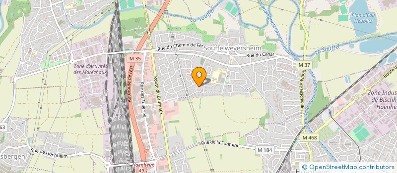 localisation de l'entreprise MONSIEUR IOANNIS KESISOGLOU  SOUFFELWEYERSHEIM