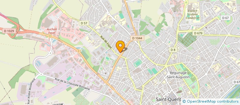 localisation de l'entreprise MONSIEUR IOK CHAN à SAINT-QUENTIN