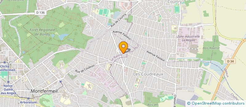 localisation de l'entreprise MONSIEUR ION ALBU  MONTFERMEIL