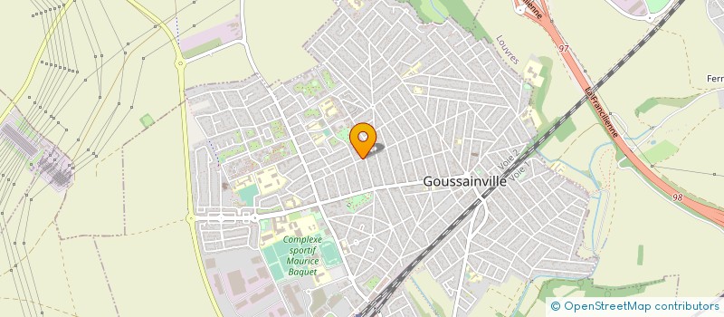 localisation de l'entreprise MONSIEUR ION ALEXANDRU LAPAU  GOUSSAINVILLE