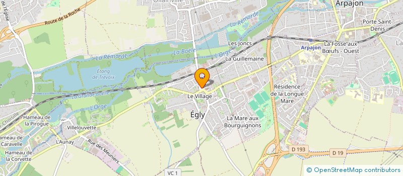 localisation de l'entreprise MONSIEUR ION ANDRONIC  EGLY