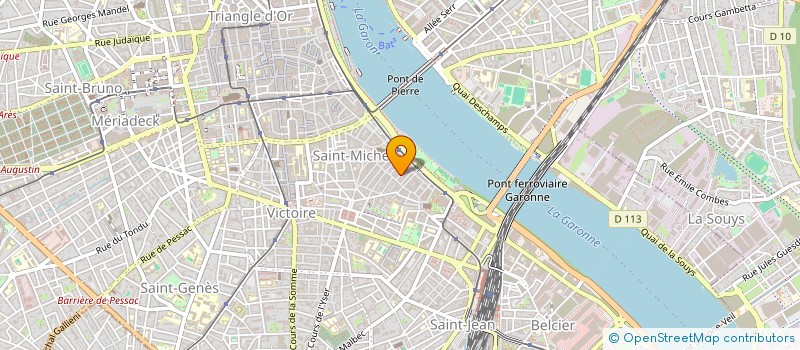 localisation de l'entreprise MONSIEUR ION ARMANU à BORDEAUX